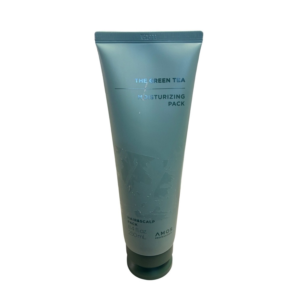 AMOS Professional The Green Tea Moisturizing Pack 250mL Hair & Scalp‎ Treatment